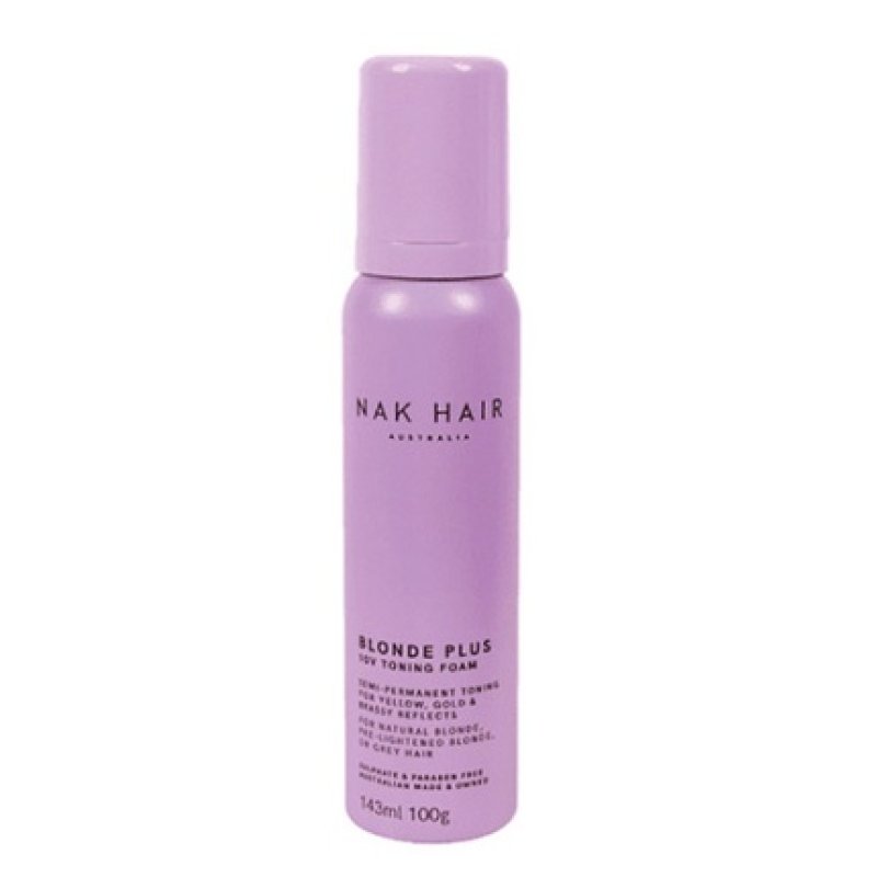 NAK Hair BLONDE PLUS 10V Toning Foam