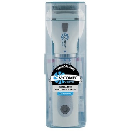 V-Comb Supra Head Lice and Egg Remover Pesticide and Chemical Free 100% Natural Treatment
