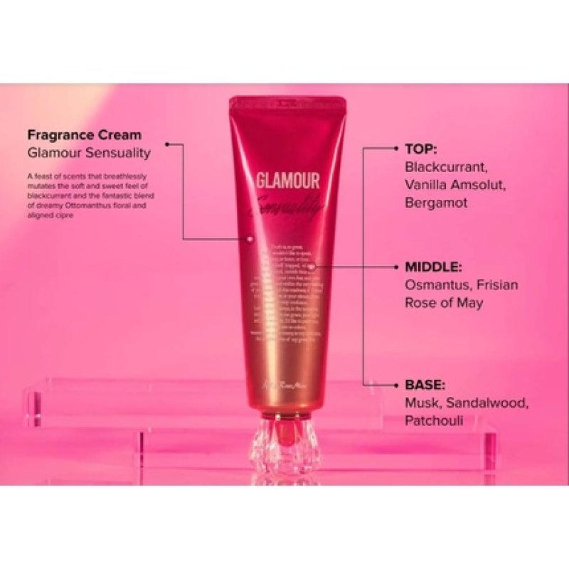 Kiss By Rosemine Glamour Sensuality Fragrance Body Cream