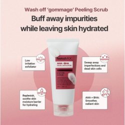 Heimish Rx AHA BHA Enzyme Scrub Facial Exfoliating Scrub Chemical Exfoliant