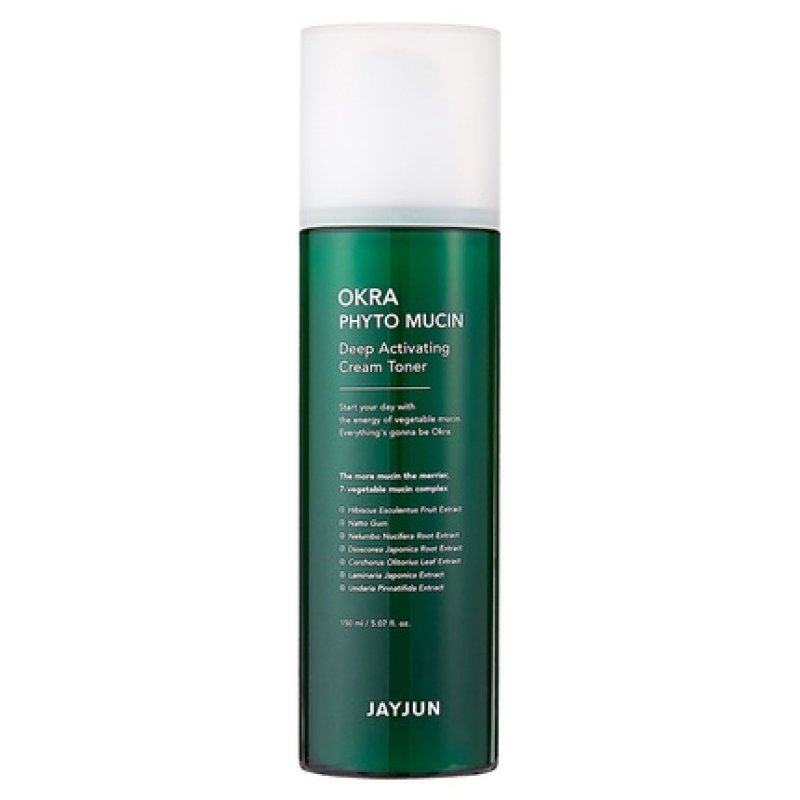 Jayjun Okra Phyto Mucin Deep Activating Cream Toner 150 Ml