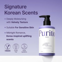 Purito Luminous Moisture Shea Butter Body Lotion - Gentle on Skin