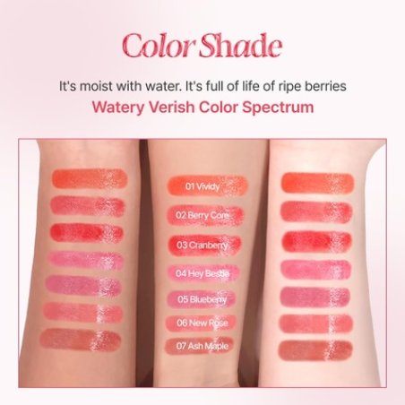 Espoir Lipstick Nowear Balming Glow 2 Berry Core 0.1oz