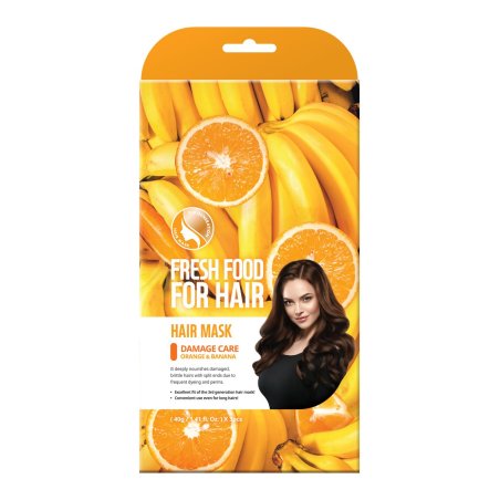 Fresh Food Farm Skin Orange Cap and Banana Hair Mask