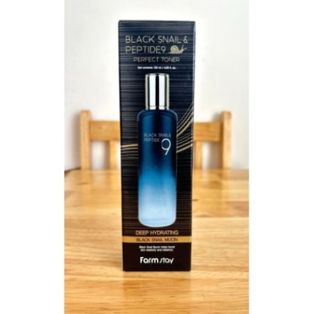 Farmstay Black Snail & Peptide 9 Perfect Toner Deep Moisturizing 120ml