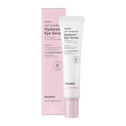 Hanskin Real Complexion Hyaluron Eye Serum with 360° Eye Massage Applicator 25ml