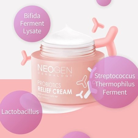 Neogen Dermalogy Probiotics Relief Cream 50g Light Pink