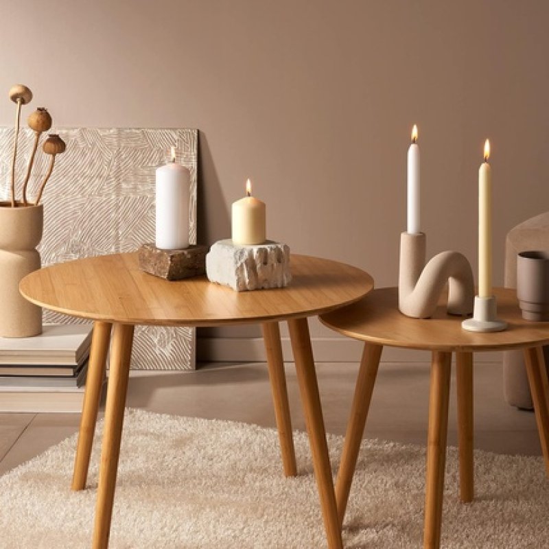 Bolsius Tapered Dinner Candles 23cm Ivory