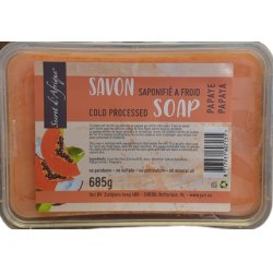 Secret D'Afrique Sda Papaya Soap 685g