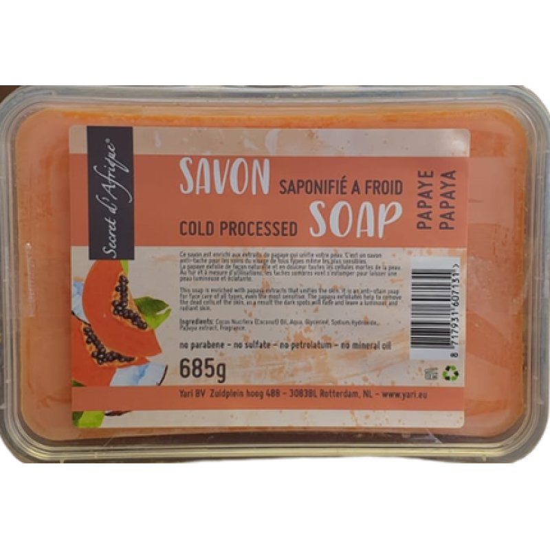Secret D'Afrique Sda Papaya Soap 685g