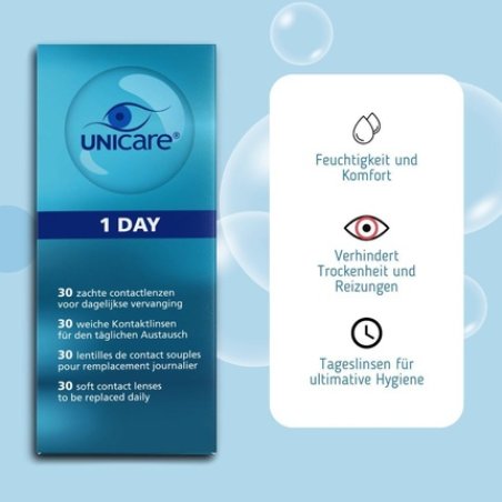 Unicare Daily Contact Lenses Cylinder -2.00