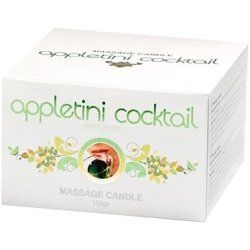 Cobeco Exotic Appletini Cocktail Massage Candle Tin 150g