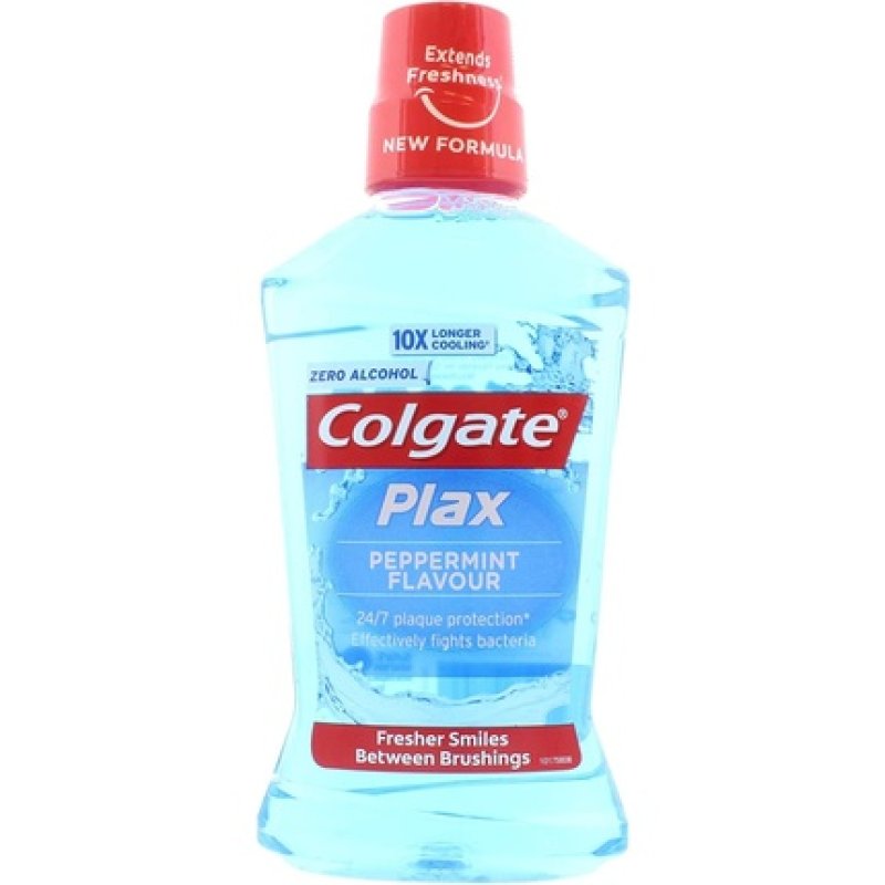 Colgate Plax Peppermint Flavour Mouthwash 500ml