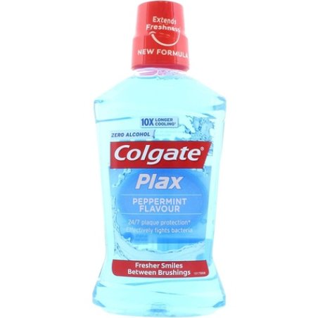 Colgate Plax Peppermint Flavour Mouthwash 500ml