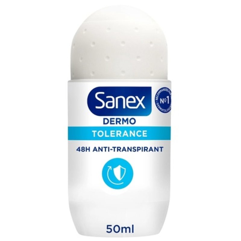 Sanex Dermo Tolerance Roll-On Antiperspirant 50 Ml