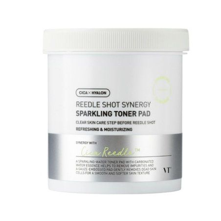 STOCKICX7 - Vt Cosmetics Reedle Shot Synergy Sparkling Toner Pad - 80 Pads