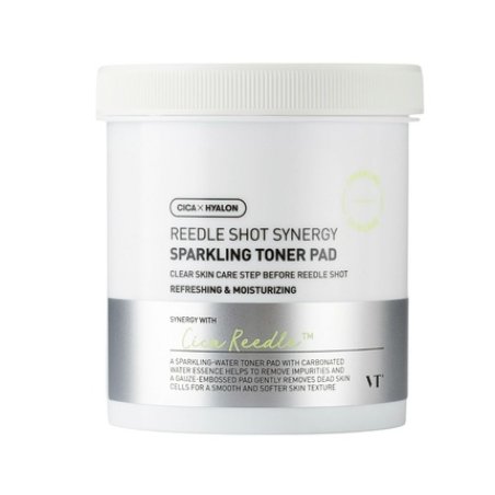 Vt Cosmetics Reedle Shot Synergy Sparkling Toner Pad - 80 Pads