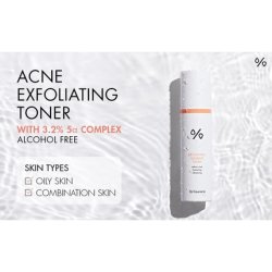 Dr.Ceuracle 5 Alpha Control Toner Acne Treatment with 3.2% 5 Alpha Complex Korean Dermatology Skin Care Sebum Control