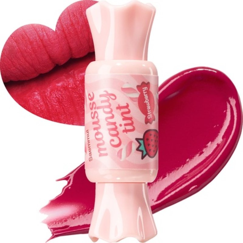 THESAEM Saemmul Mousse Candy Tint Strawberry Mousse Lip Stain 0.3 fl.oz.
