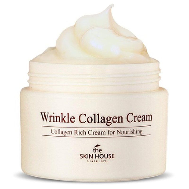 THE SKIN HOUSE Wrinkle Collagen Cream 50ml 1.69 fl.oz. Nourishing and Moisturizing Cream Anti-Aging Collagen and Deep