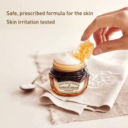 SKIN FOOD Royal Honey Propolis Enrich Barrier Cream 2.13 fl.oz. (63ml) - 50% Black Bee Propolis & Royal Jelly Extract