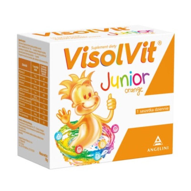Visolvit Junior Orange Powder Vitamins and Minerals for Children