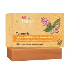 Sattva Organic Cold-Processed Soap Turmeric 100g