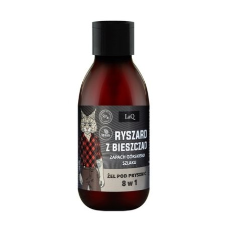 Laq Mini Ryszard From Bieszczady 8 In 1 Shower Gel Matte Black 100ml