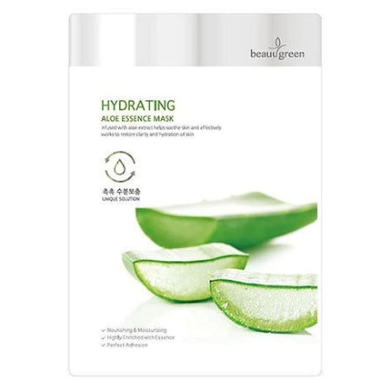 Beauugreen Hydrating Aloe Essence Mask - 23g