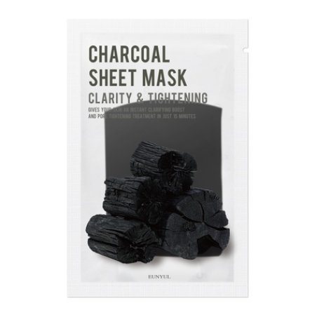 Eunyul Charcoal Sheet Mask Cleansing Face Mask 22ml