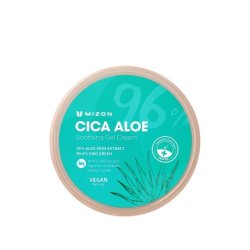 MIZON Cica Aloe 96% Soothing Gel Cream Moisturizing Centella Asiatica Vegan Formula 10.58 fl.oz.