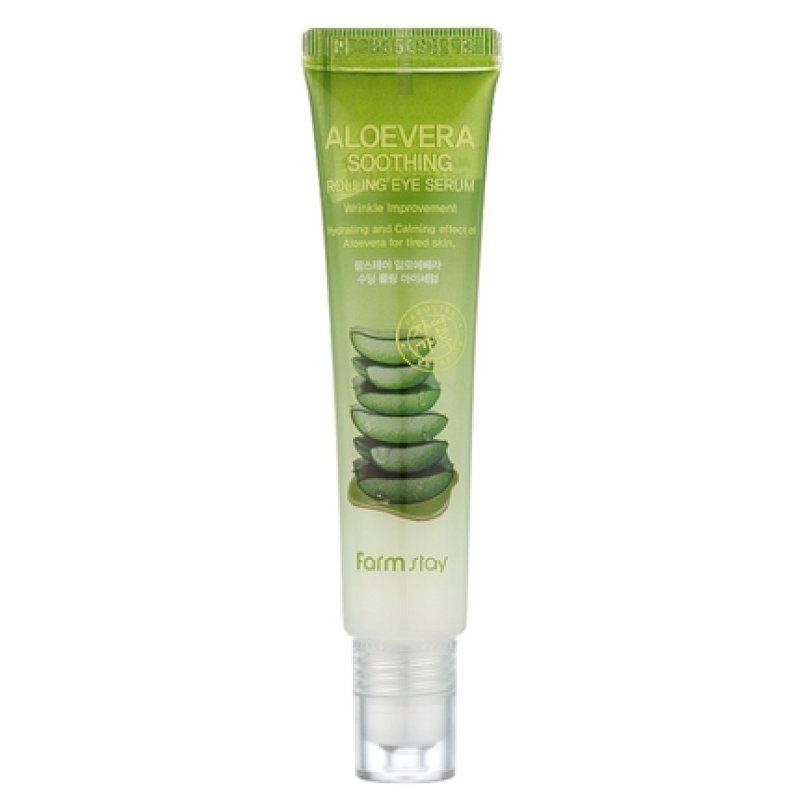 Farmstay Aloevera Soothing Rolling Eye Serum - 25 Ml