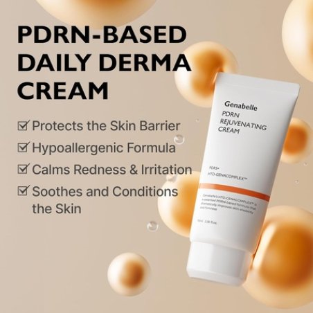 Pdrn Rejuvenating Cream Lightweight Moisturizer with Original Pdrn and Cica