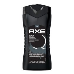 AXE Black Frozen Pear & Cedarwood Scent 3 in 1 Body Wash Face Wash Hair Wash