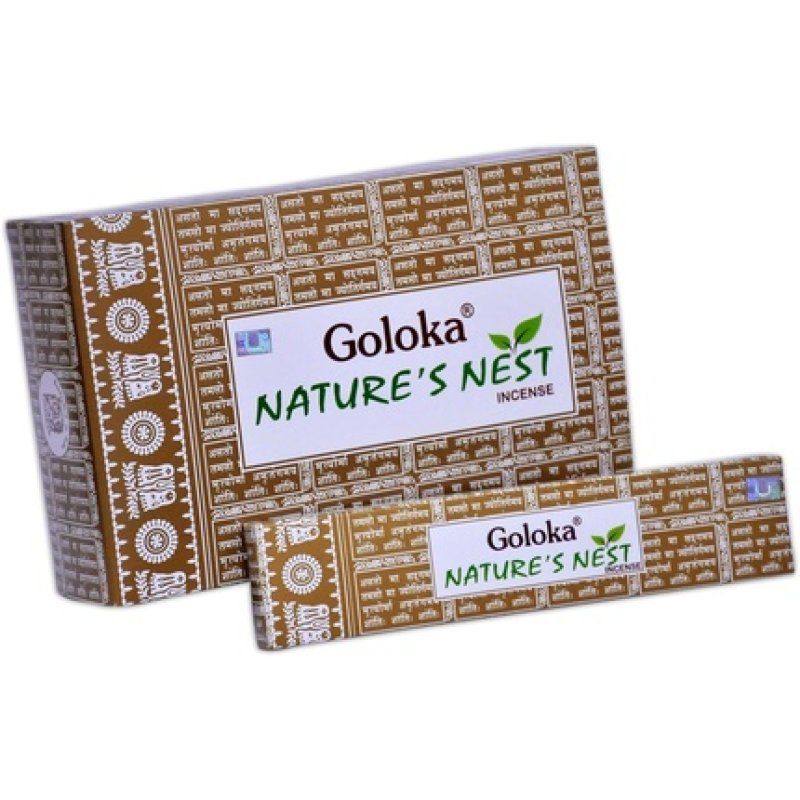Goloka Nature's Nest Incense Sticks 15g