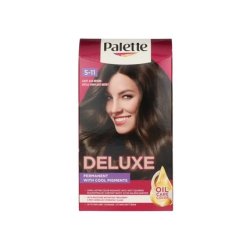Palette Deluxe 5-11 Light Ash Brown Hair Color - 50 Ml