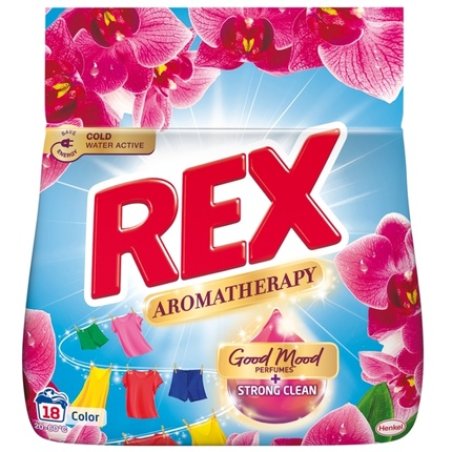 Rex Aromatherapy Color Orchid Laundry Powder For Colored Fabrics 0.99 Kg