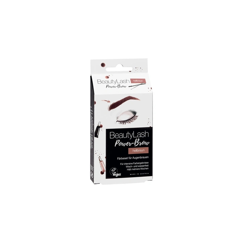 Beautylash Eyebrow Tint Kit Light Brown