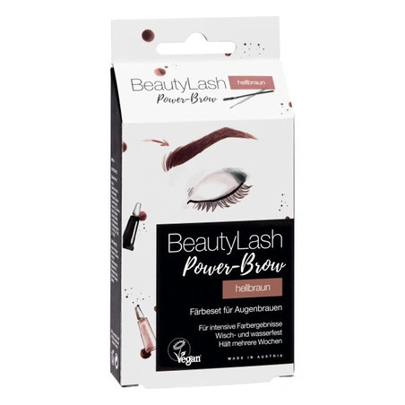 Beautylash Eyebrow Tint Kit Light Brown