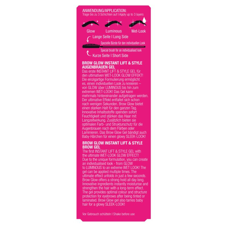 BeautyLash Brow Glow Gel Gel pour sourcils 14 ml