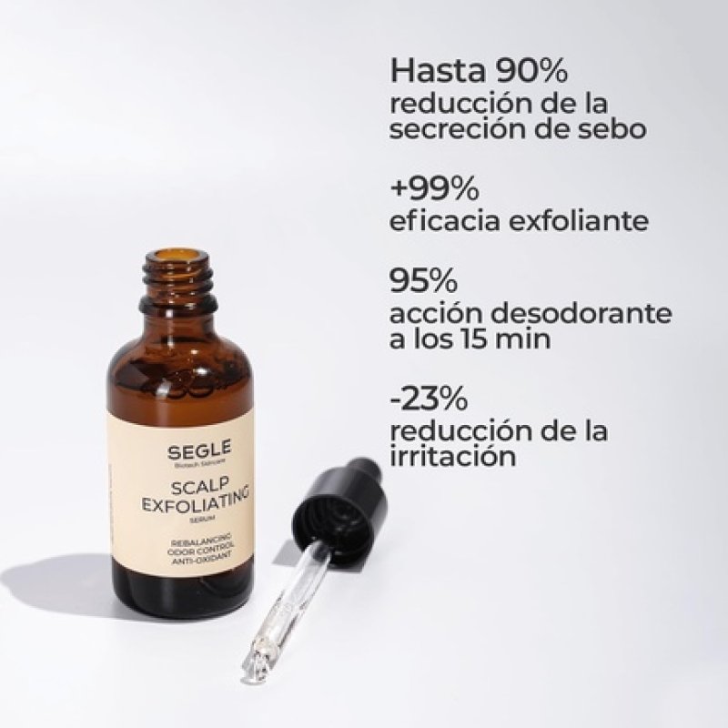 Century Sebum Regulating and Rebalancing Exfoliating Hair Serum with Acid