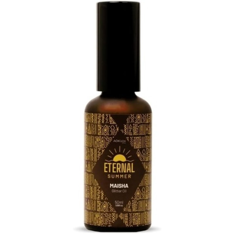 Aoklabs Maisha Glitter Oil Illuminating Body Oil Moisturizing
