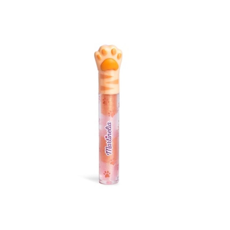 Martinelia Lip Gloss with Cat Paw for Kids