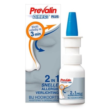 Prevalin Direct Plus Nasal Spray - For Hay Fever - Hay Fever Nasal Spray - 20ml