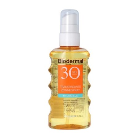 Biodermal Sunscreen Spray Transparent Spf30