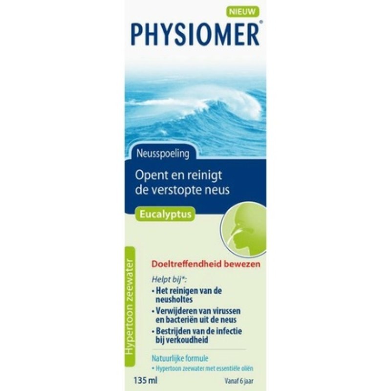 Physiomer Eucalyuptus - Nasal Spray For Colds - 135 Ml