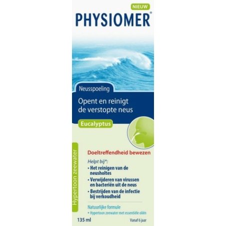 Physiomer Eucalyuptus - Nasal Spray For Colds - 135 Ml