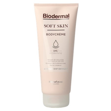 Biodermal Soft Skin Body Cream - Improves The Natural Softness Of Your Skin With Triple Action, 200 Ml