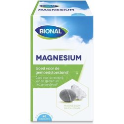 Bional Natural Sea Magnesium With Calcium 40 Capsules