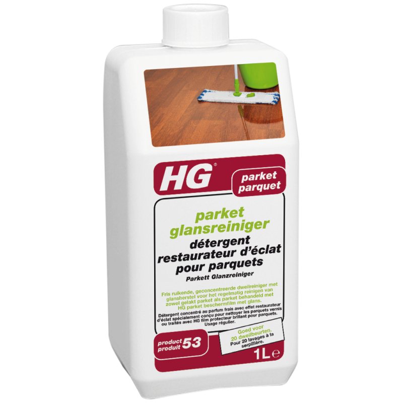 HG Parquet Floor Cleaner and Polish 1L - No.53